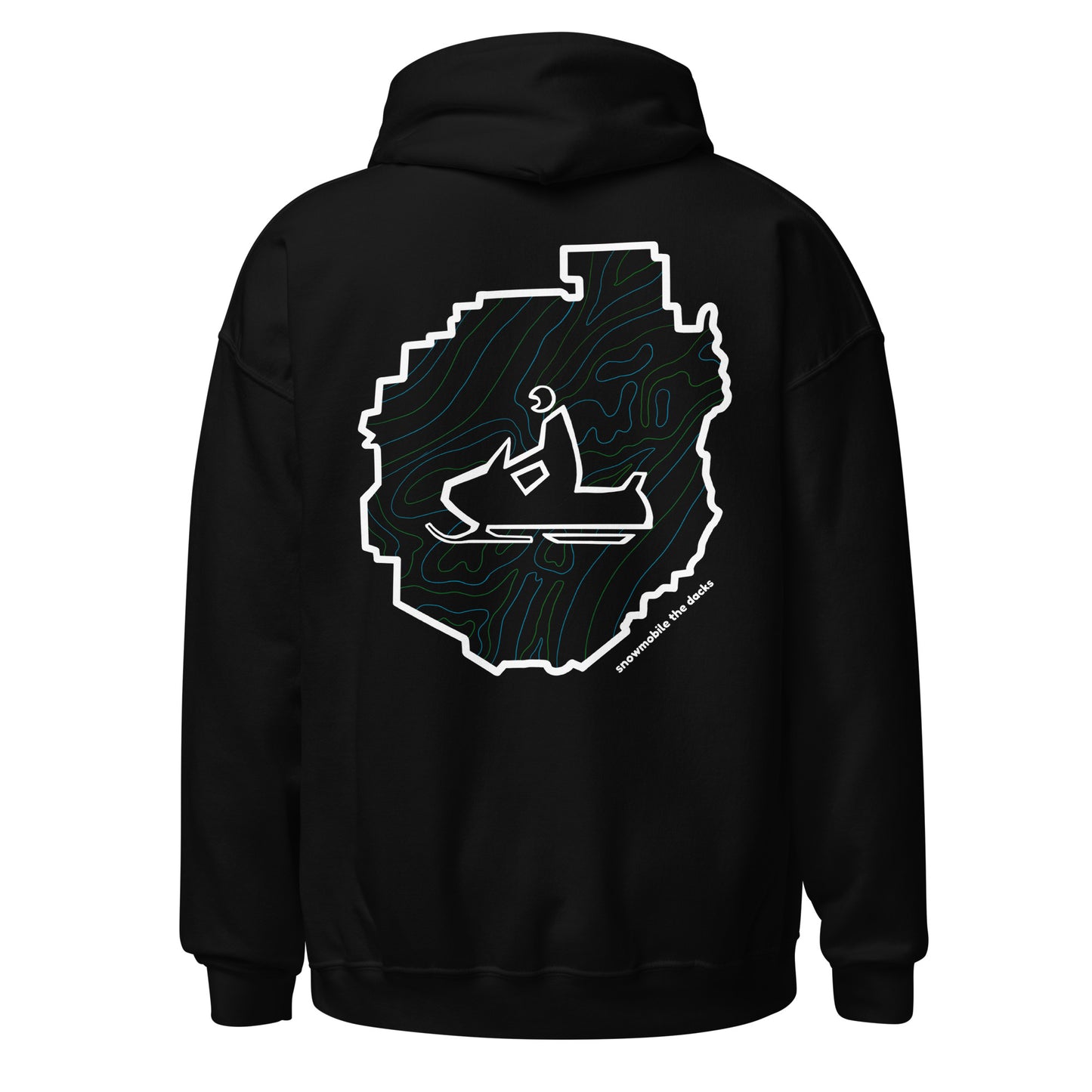 snowmobile the dacks hoodie