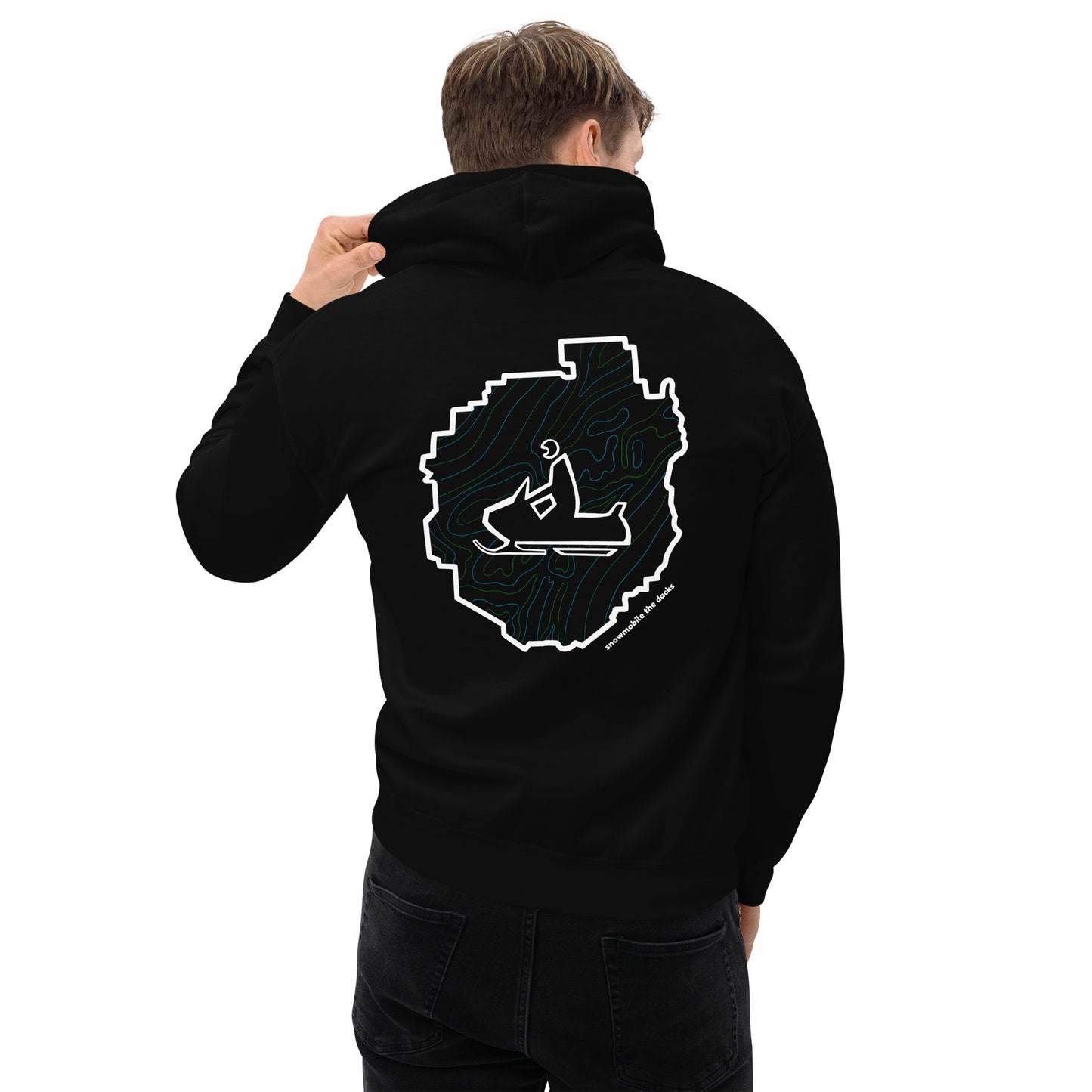 snowmobile the dacks hoodie