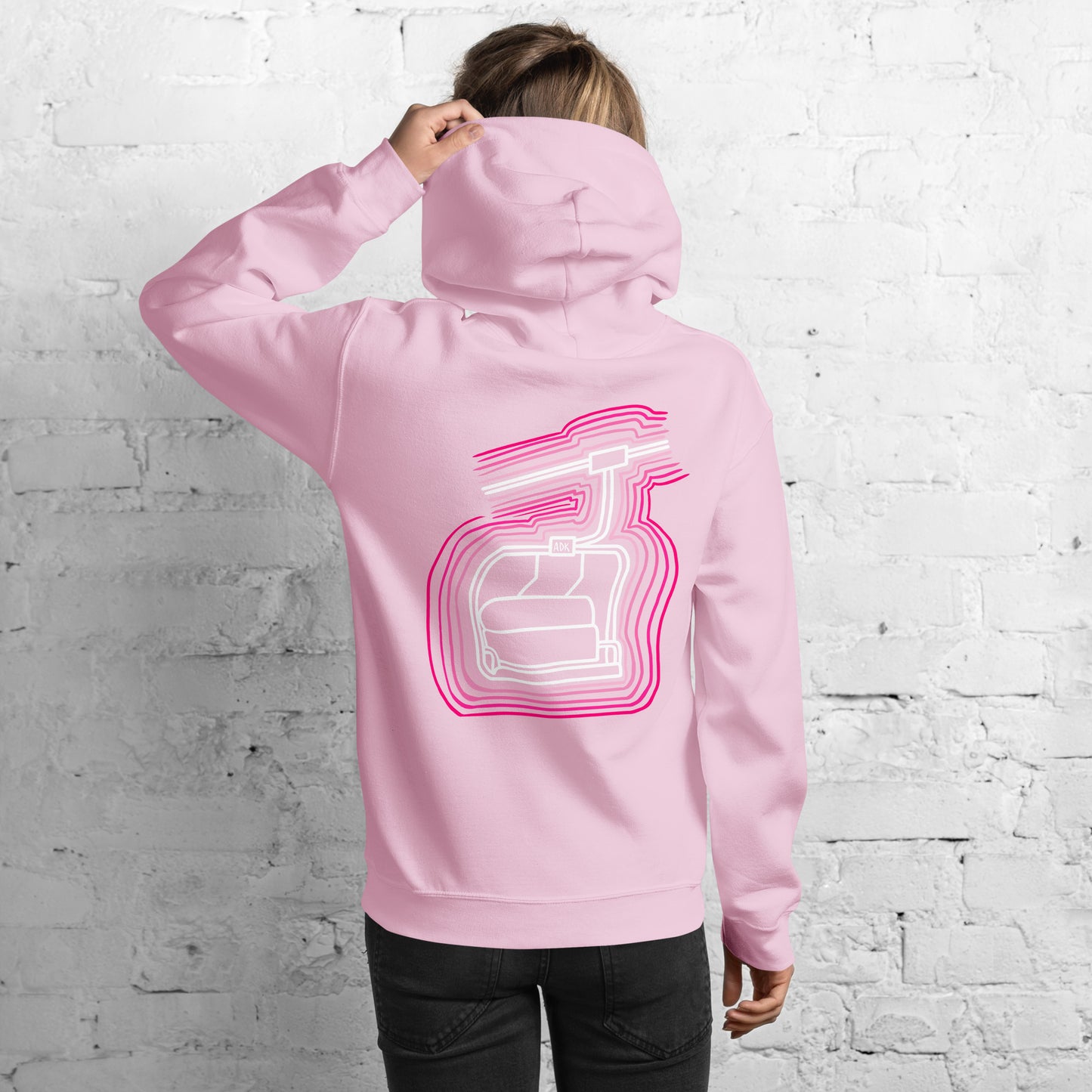 ski lift hoodie