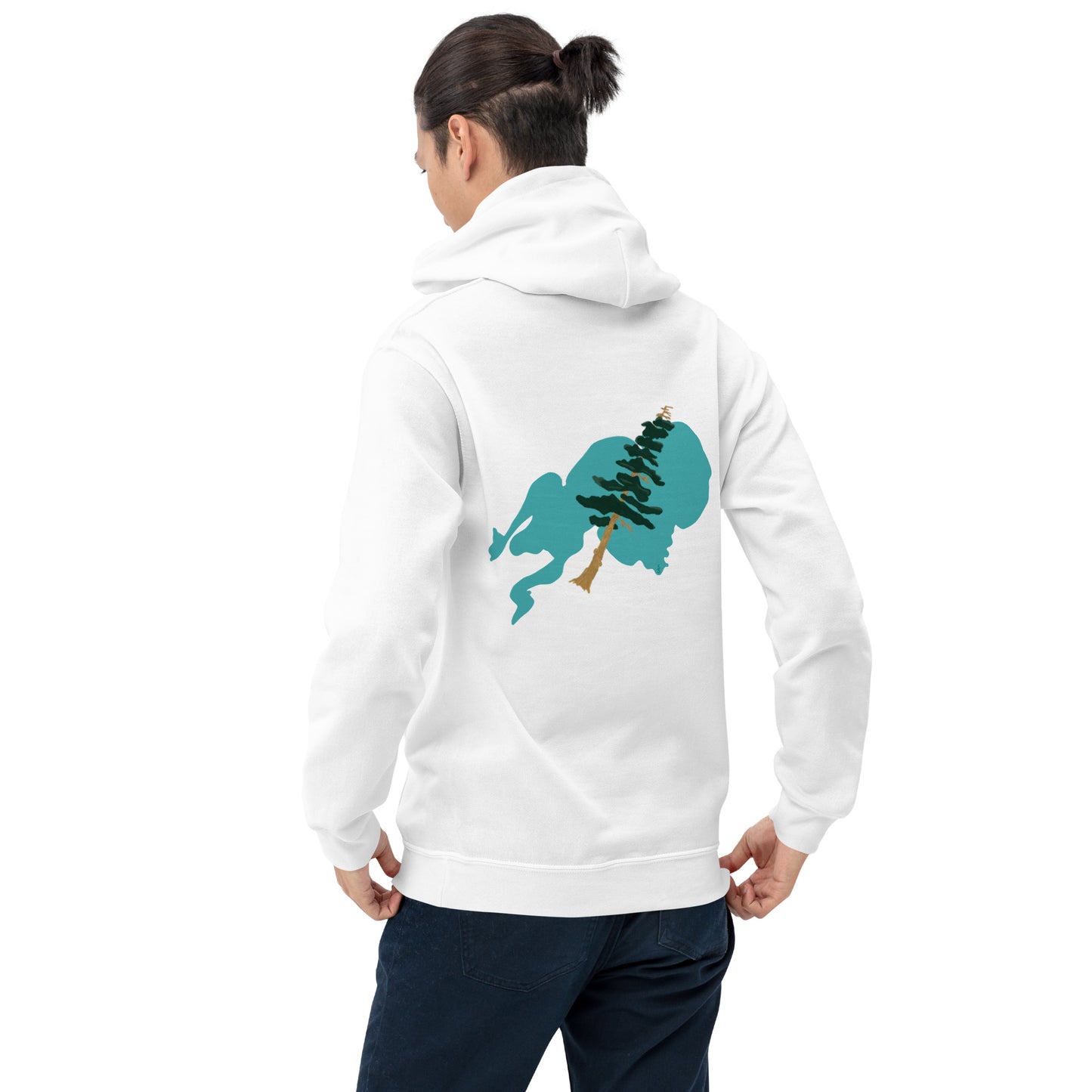 PSC leaning lake hoodie