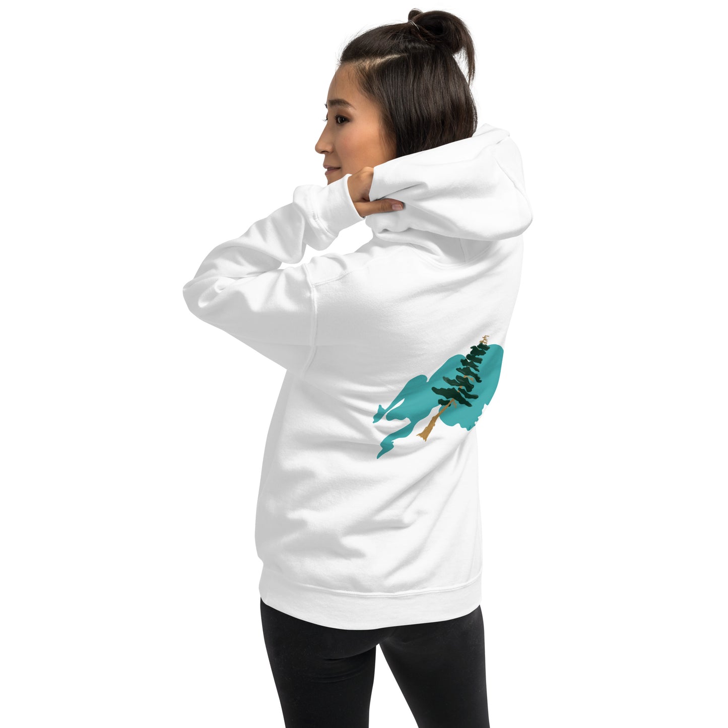 PSC leaning lake hoodie